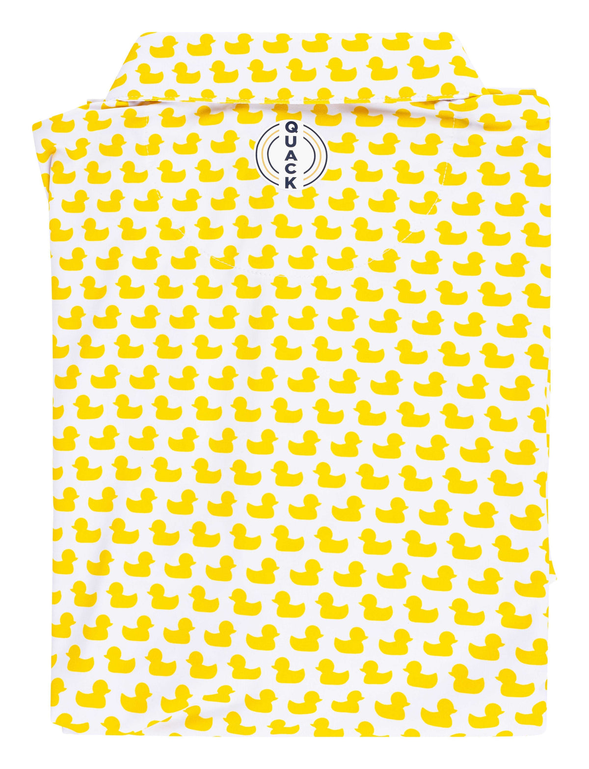 Polo shirt with original duck design blending professional and whimsical style