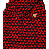 Red and Black Polo shirt from Duck Rubber
